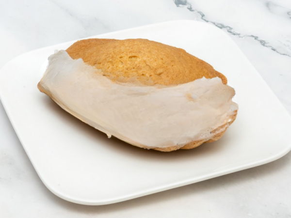 Madeleine XXL – Citron : Madeleine XXL citron nappée Mad Madeleine