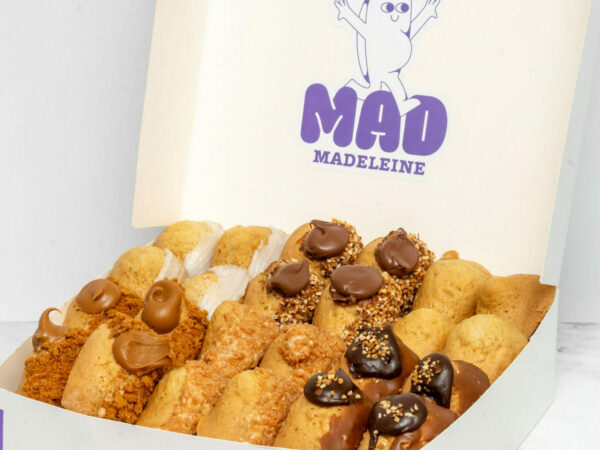 Coffrets de mini madeleines Mad Madeleine (24 ou 40 pièces)