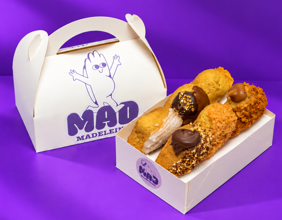 Coffret 6 mini madeleines