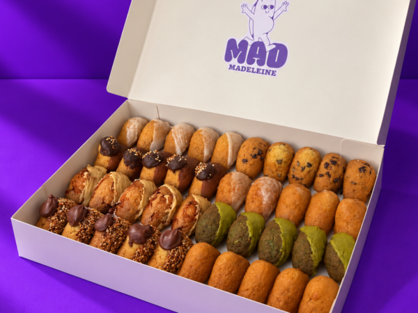 Coffret 40 mini madeleines